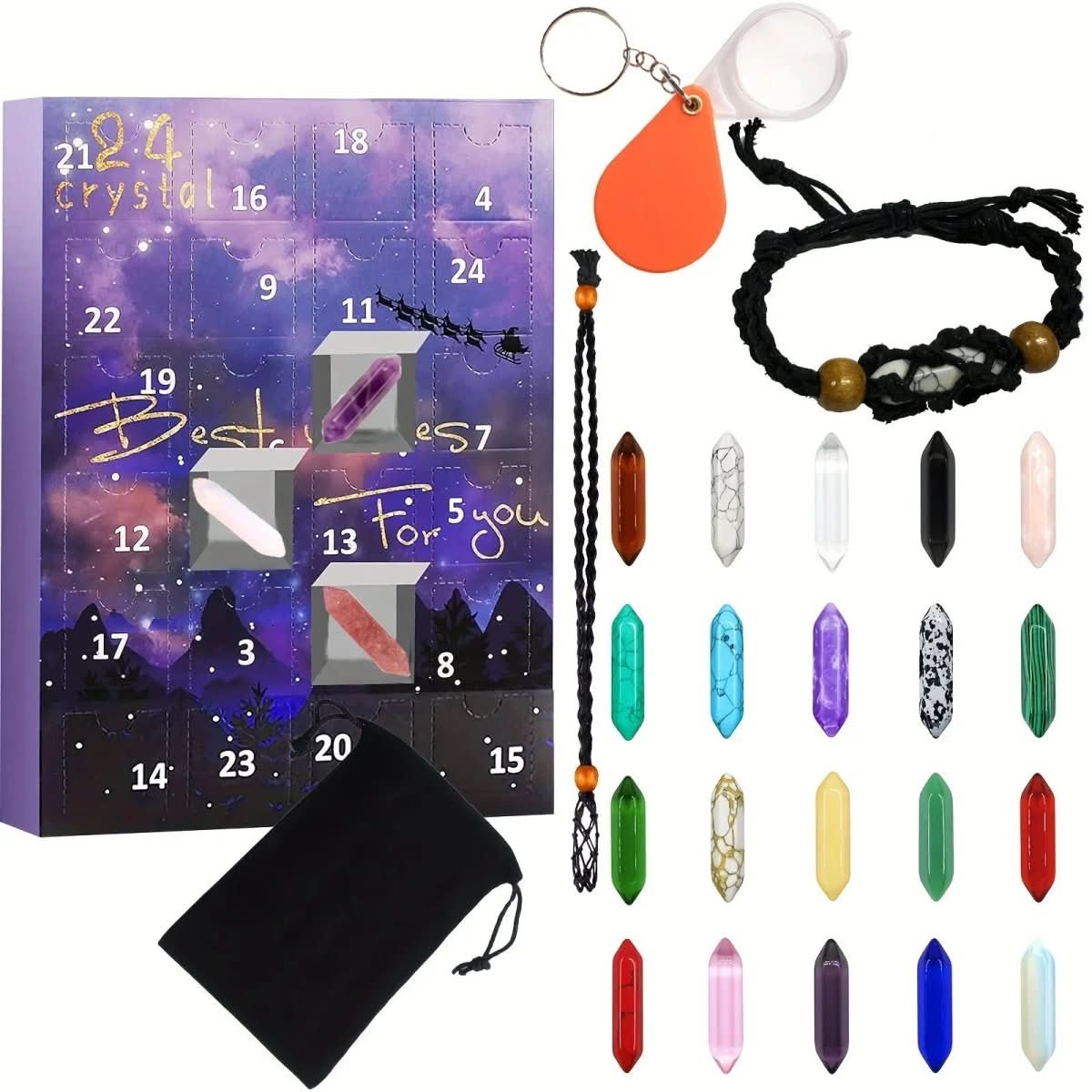 Crystal Advent Calendar 2025 — 24 Real Natural Gemstones 5