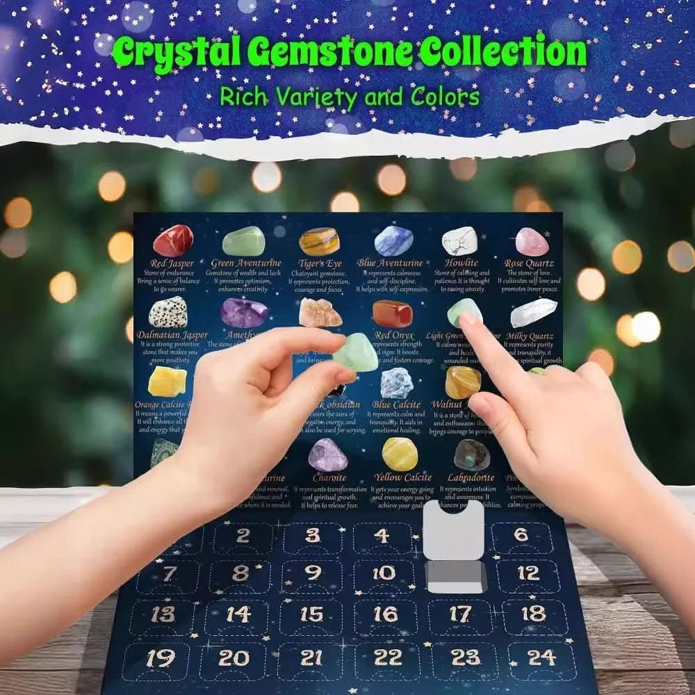 Crystal Advent Calendar 2025 — 24 Real Natural Gemstones 6