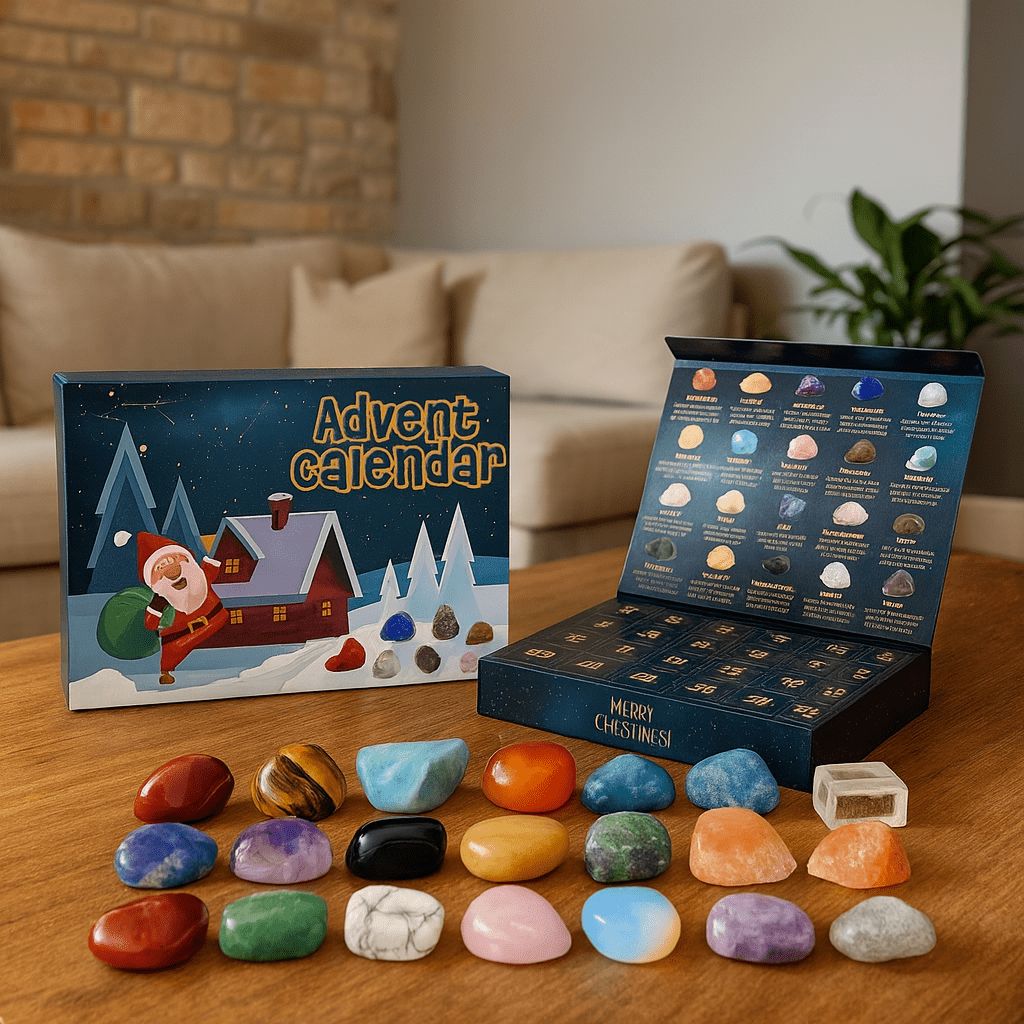 Crystal Advent Calendar 2025 — 24 Real Natural Gemstones 1