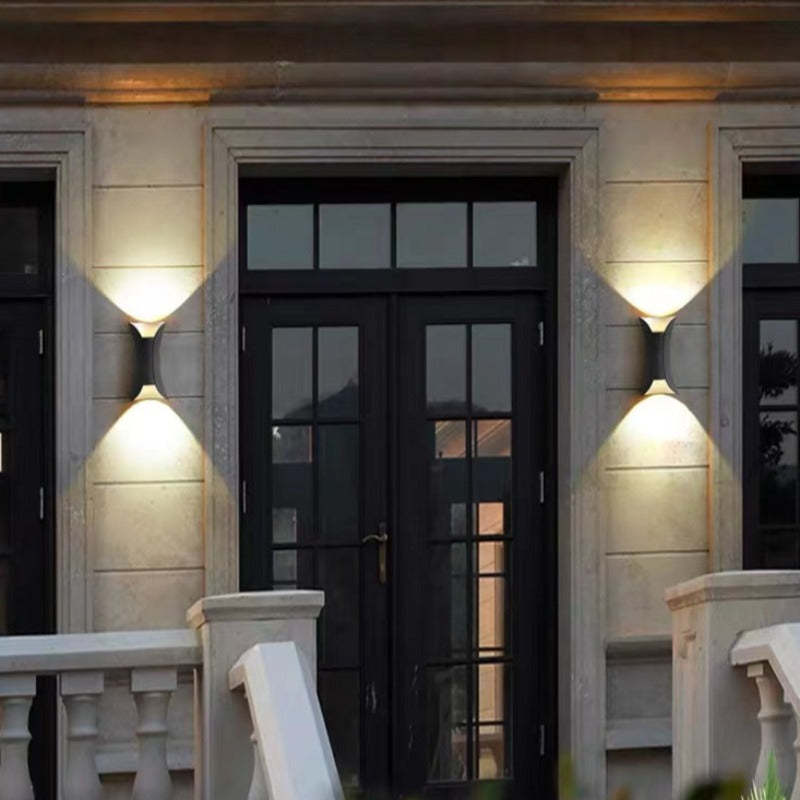 Curved Outdoor LED Wall Light — IP65 Waterproof Garden Lamp 11
