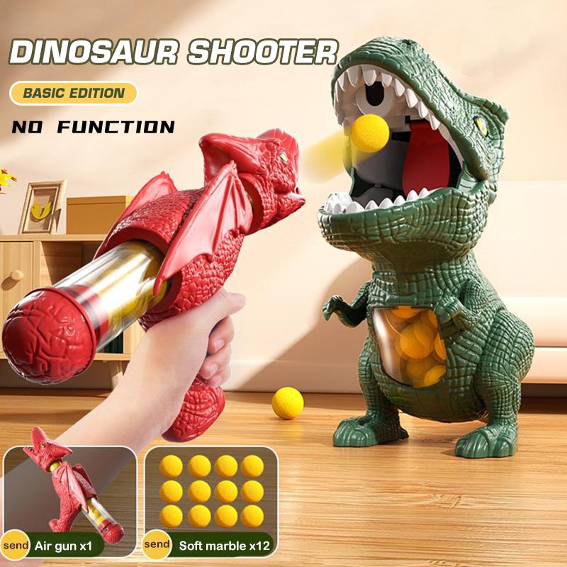 Dinosaur Toy Blaster — Foam Ball Shooting Game for Kids 10
