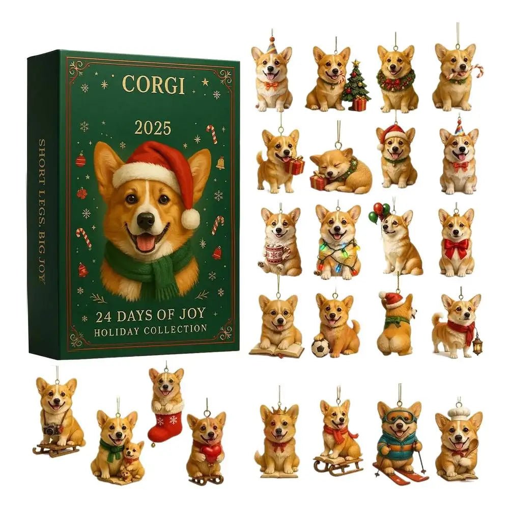 Dogglow Puppy Advent Calendar — 24-Day Acrylic Dog Gift 2