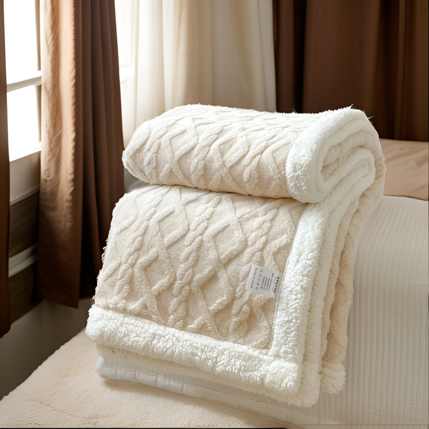 Double-Sided Fleece Throw Blanket — Ultra-Soft Winter Comfort 15