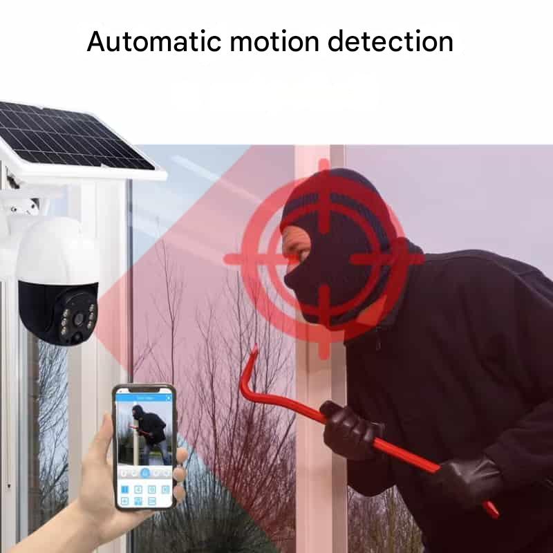 DualGuard 4K Solar Security Camera — Dual Lens 10x Zoom 11