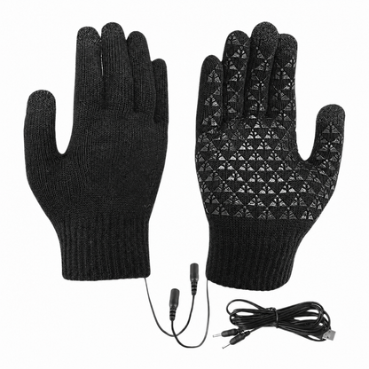 USB Knit Gloves — Touchscreen Fingertips & Anti-Slip Grip 6