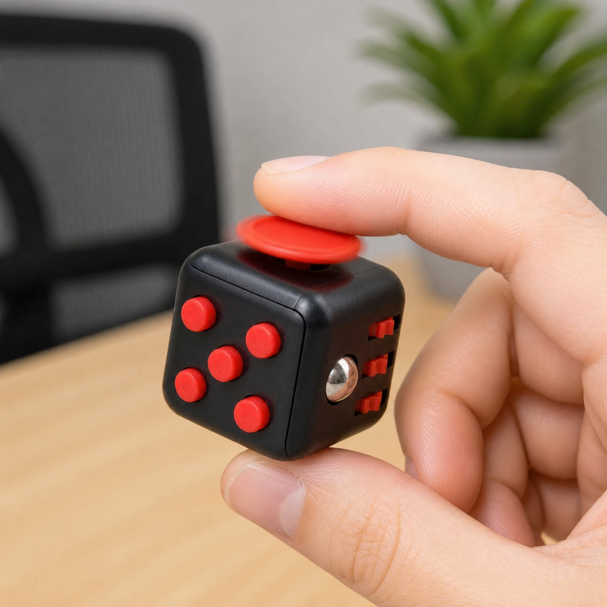 Fidget Toy Cube — 6 & 12 Sided Antistress Sensory Cube 4