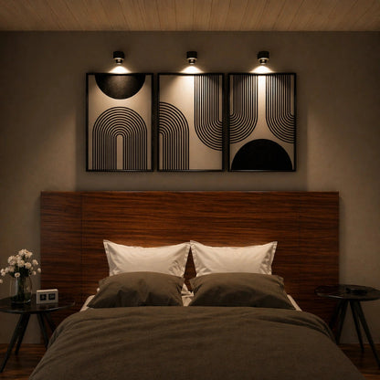 EasyStick Cordless Wall Lamp — 360° Dimmable USB-C Light 10
