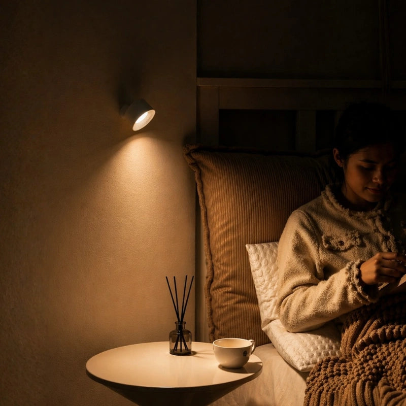 EasyStick Cordless Wall Lamp — 360° Dimmable USB-C Light 8