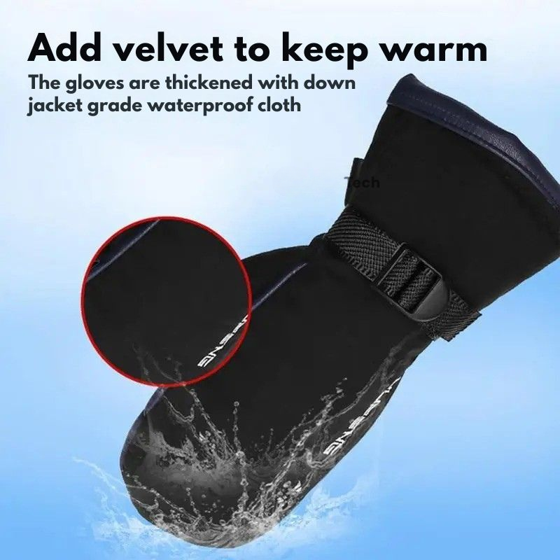 Electric Heated Gloves — Dual-Sided 10,000 mAh USB Waterproof 4
