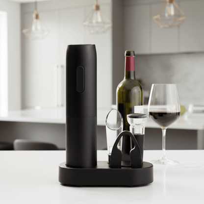 Electric Wine Opener 4-in-1 Rechargeable Set — Up to 80 Bottles 2