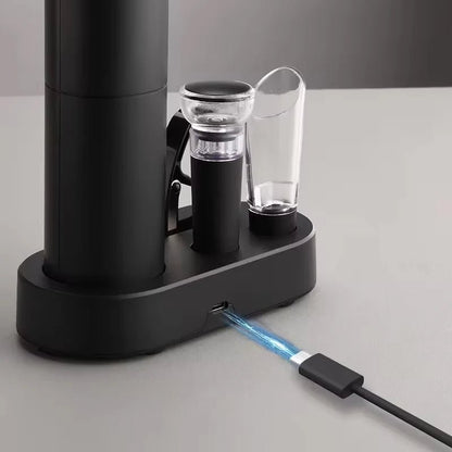 Electric Wine Opener 4-in-1 Rechargeable Set — Up to 80 Bottles 6