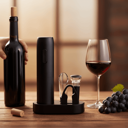 Electric Wine Opener 4-in-1 Rechargeable Set — Up to 80 Bottles 8