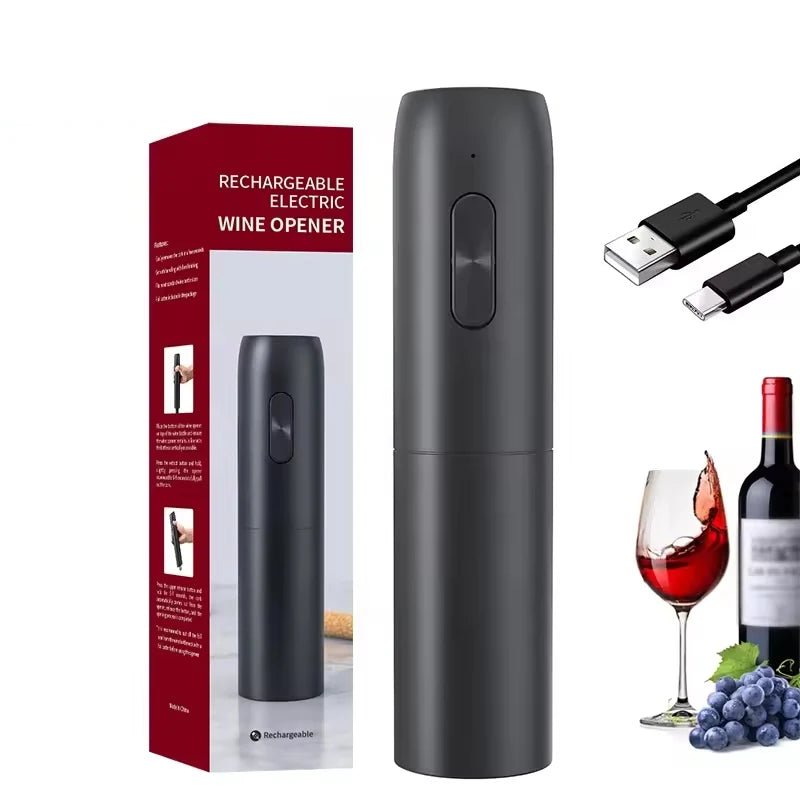 Electric Wine Opener 4-in-1 Rechargeable Set — Up to 80 Bottles 9