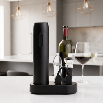 Electric Wine Opener 4-in-1 Rechargeable Set — Up to 80 Bottles 1