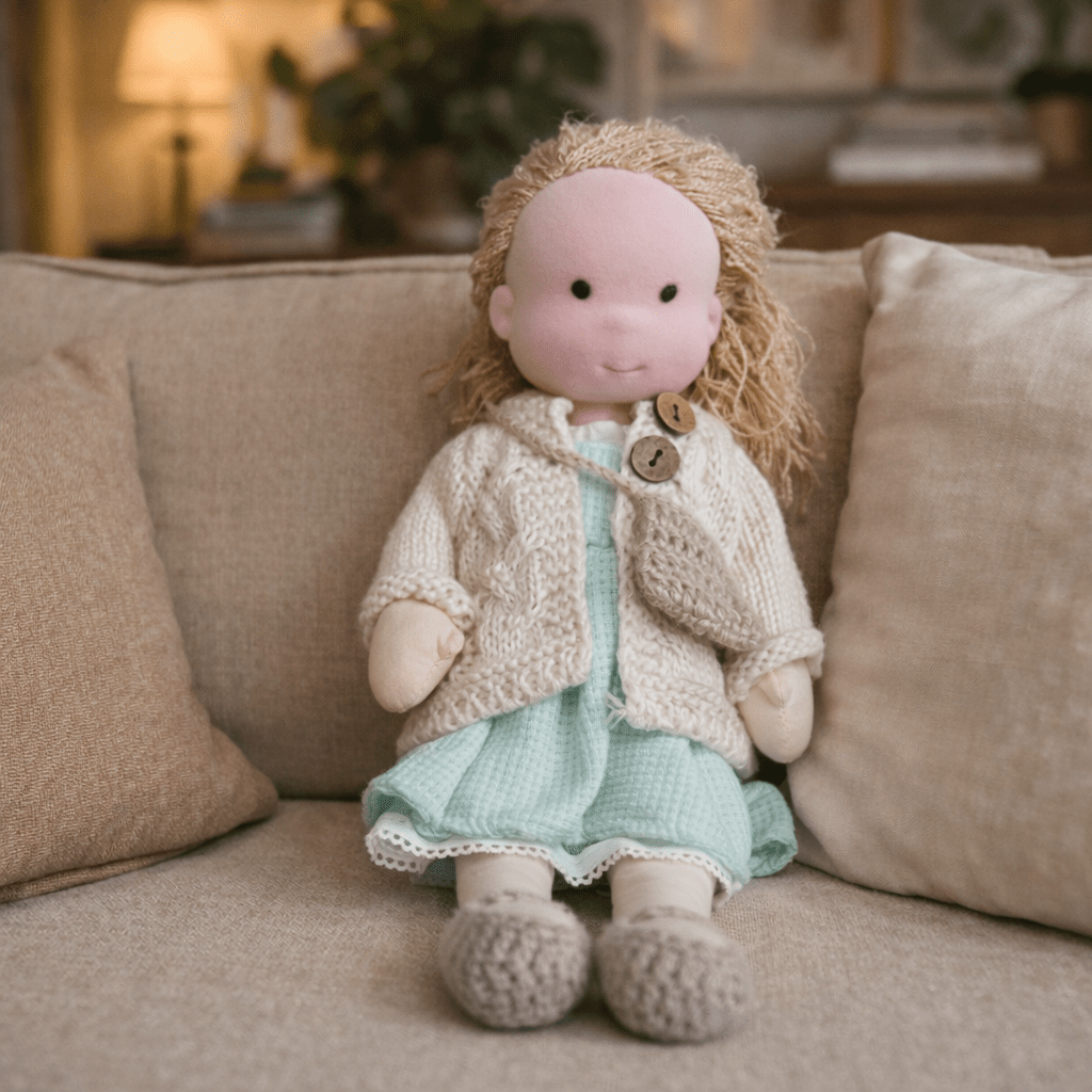 Waldorf Doll Handmade — Elora 28 cm Cotton, 37 Styles 12