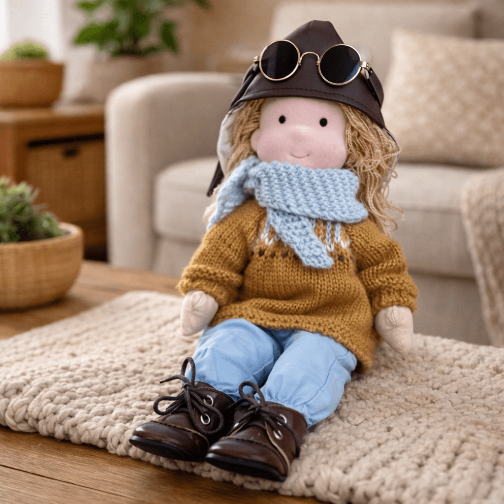 Waldorf Doll Handmade — Elora 28 cm Cotton, 37 Styles 16