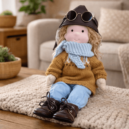 Waldorf Doll Handmade — Elora 28 cm Cotton, 37 Styles 16