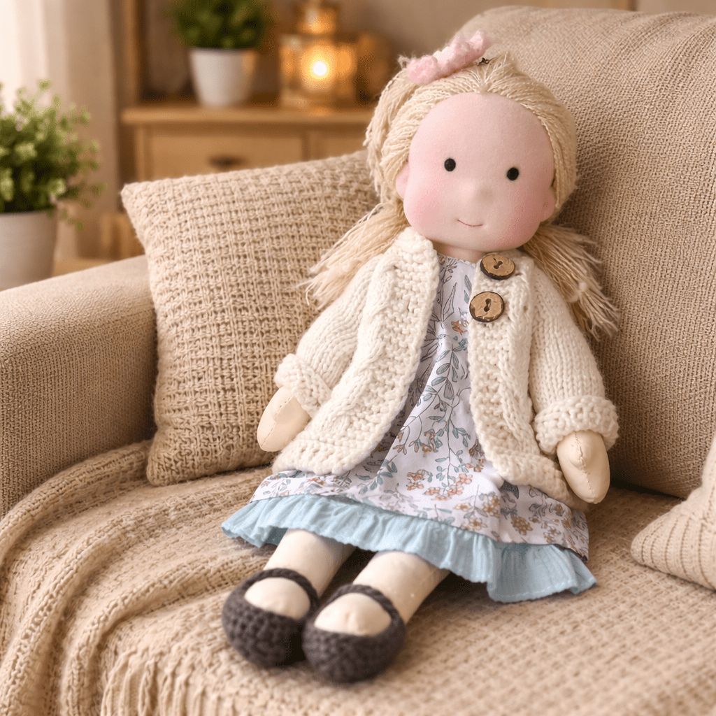Waldorf Doll Handmade — Elora 28 cm Cotton, 37 Styles 18