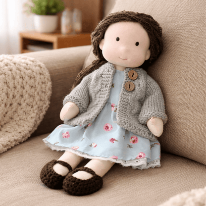 Waldorf Doll Handmade — Elora 28 cm Cotton, 37 Styles 19