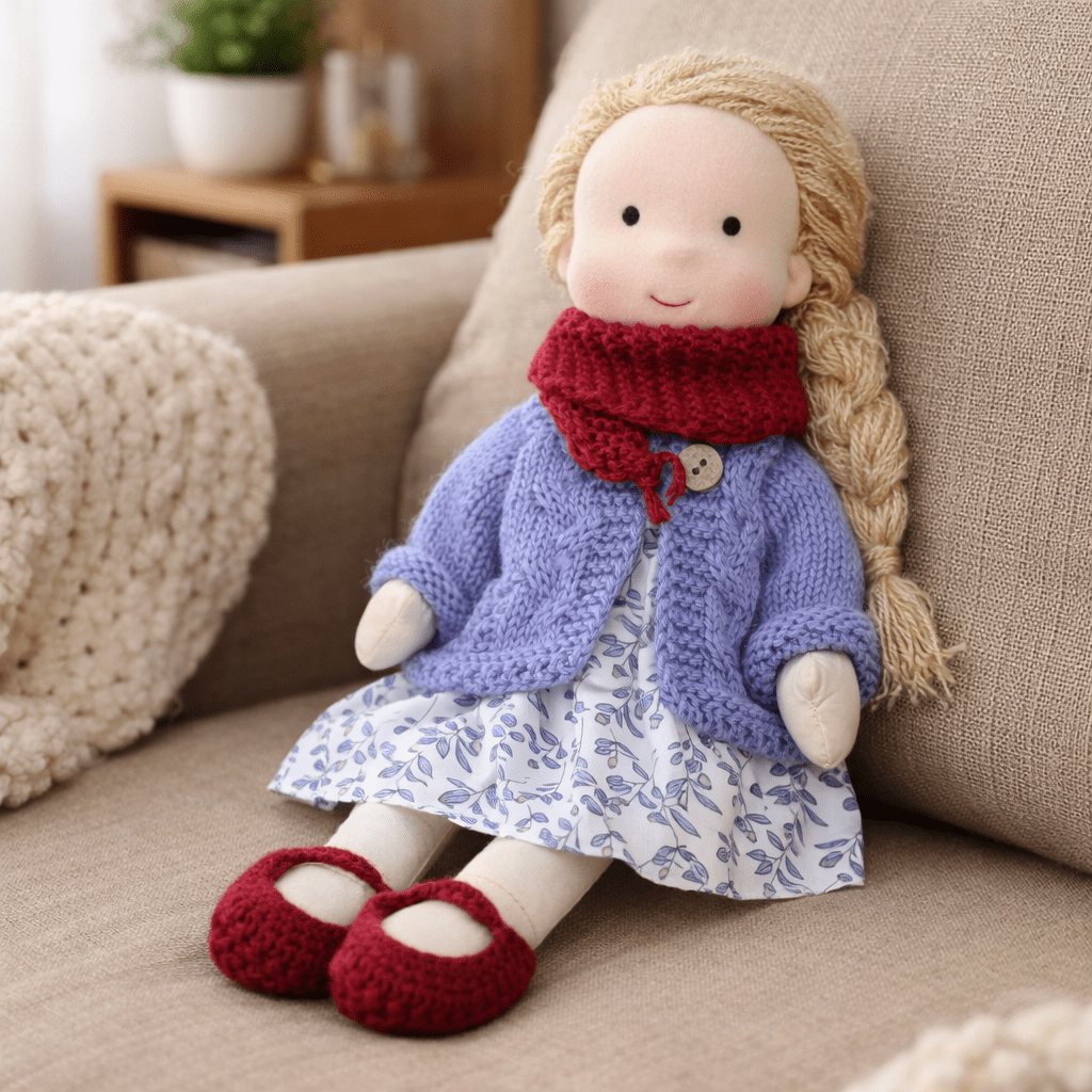 Waldorf Doll Handmade — Elora 28 cm Cotton, 37 Styles 20