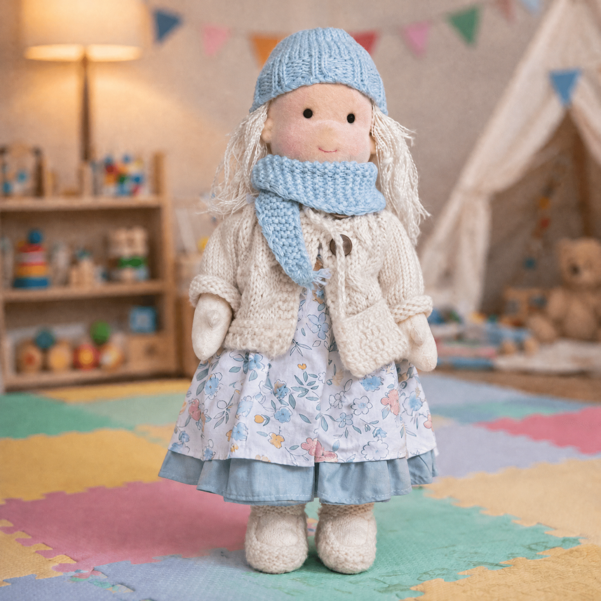 Waldorf Doll Handmade — Elora 28 cm Cotton, 37 Styles 1