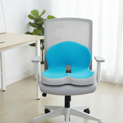 Memory Foam Seat Cushion — Ergonomic Back & Posture Support 1
