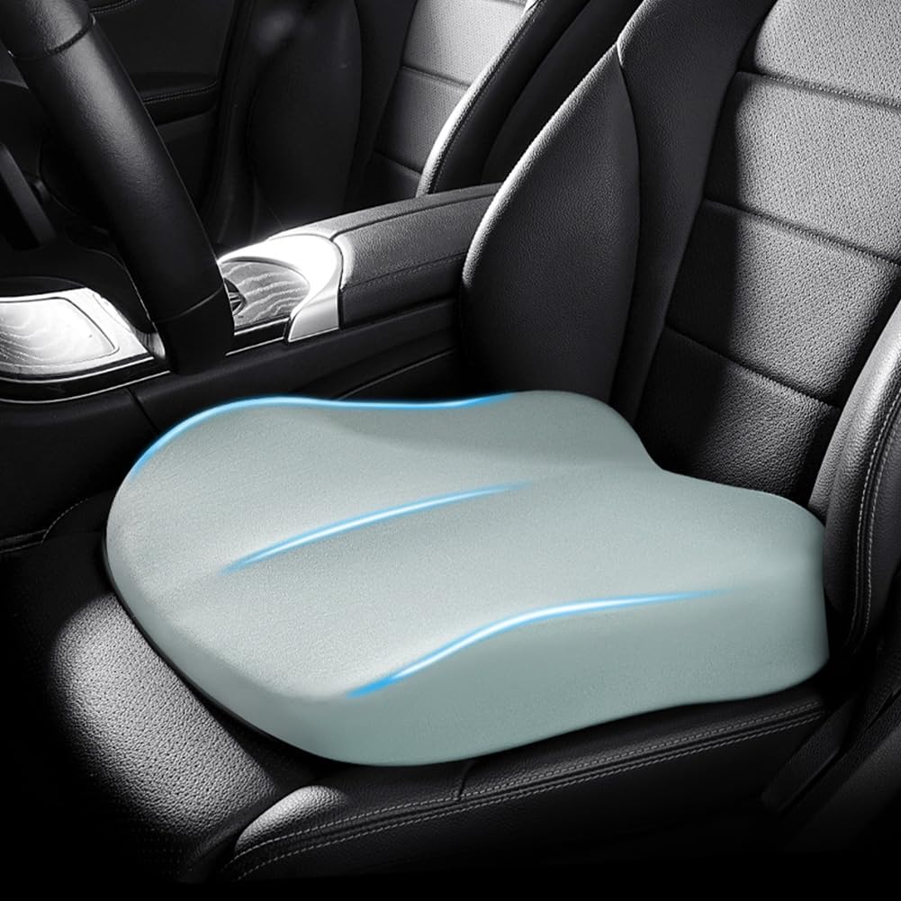 Ergonomic Car Seat Cushion — Memory Foam Driver Booster 4