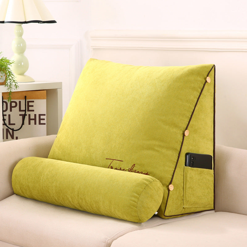 Ergonomic Wedge Back Support Pillow — Lumbar & Neck Relief 7