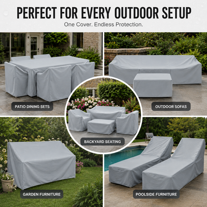 EVERDRAPE Outdoor Furniture Cover — UV & Rain Protection 6