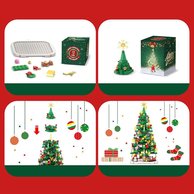 FESTIVEFUN 1102-Piece Christmas Craft Advent Calendar 3