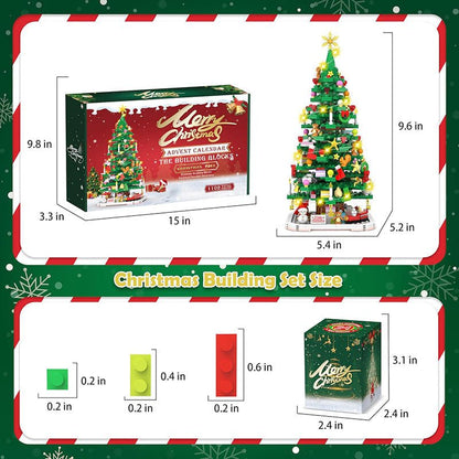 FESTIVEFUN 1102-Piece Christmas Craft Advent Calendar 7