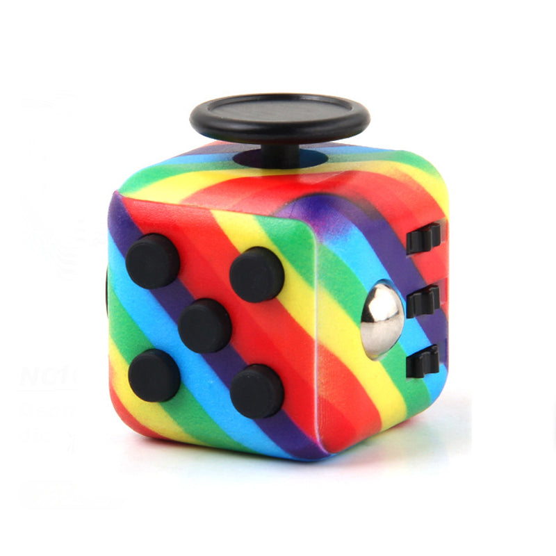 Fidget Toy Cube — 6 & 12 Sided Antistress Sensory Cube 16