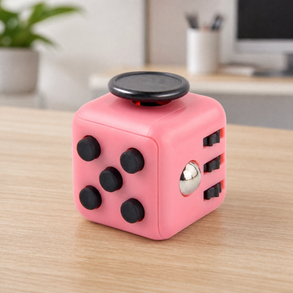 Fidget Toy Cube — 6 & 12 Sided Antistress Sensory Cube 8