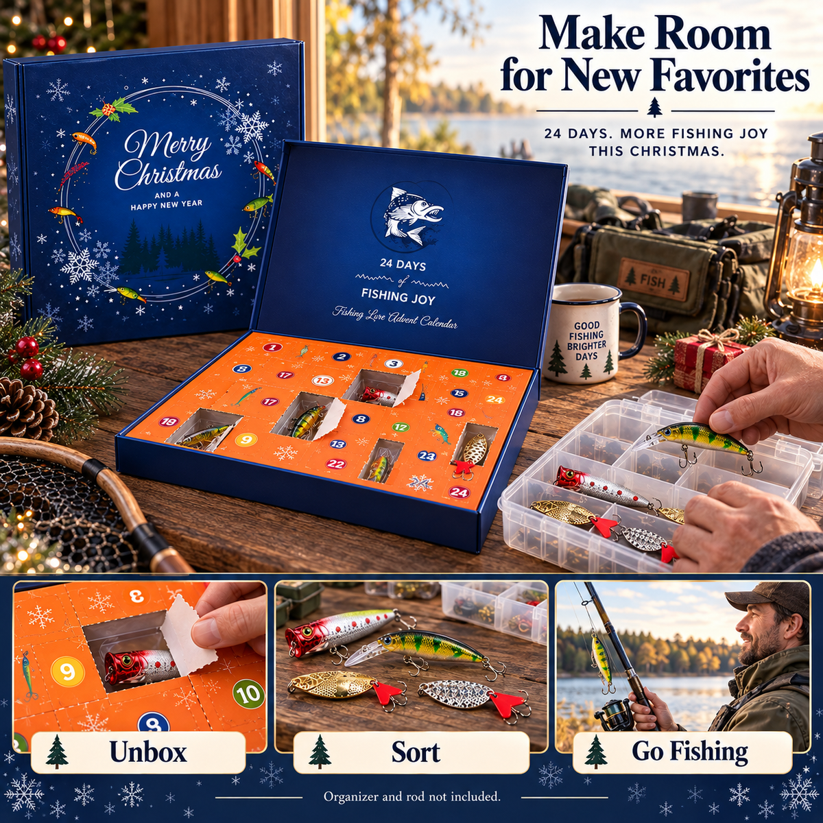 Fishing Advent Calendar 2026 — 24 Days of Surprise Lures 4