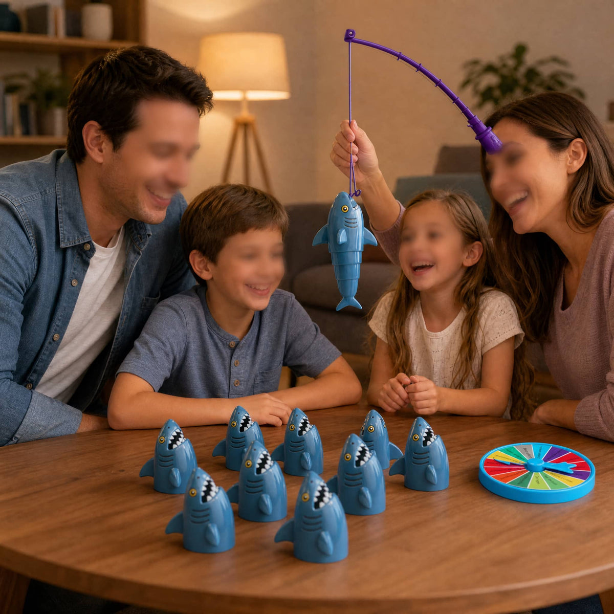 Fishing Adventure — Shark Board Game for Kids Age 3+ 4