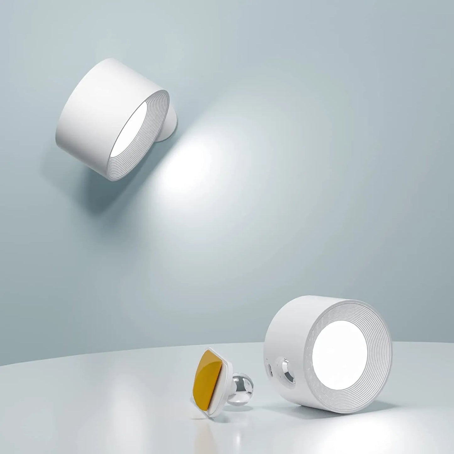 FlexiGlow Wireless Wall Light — Dimmable 360° Rechargeable 1