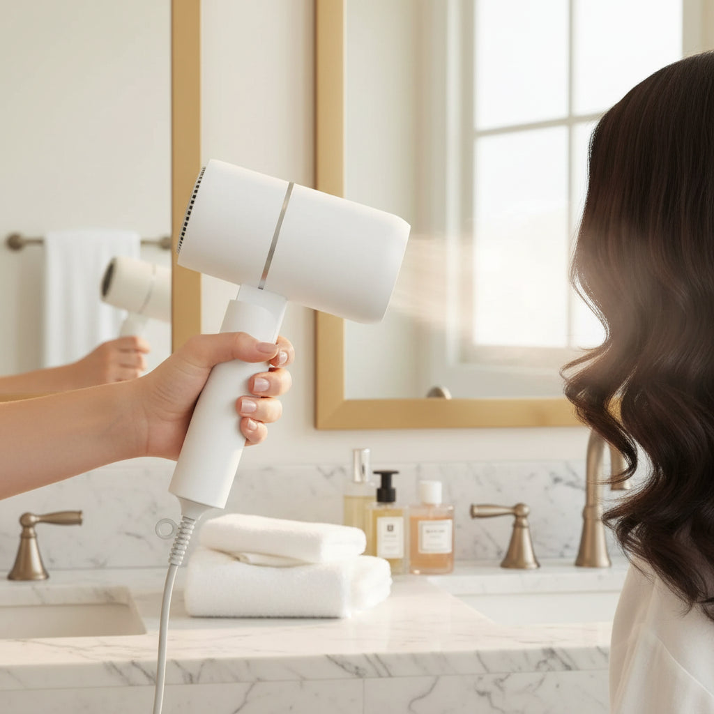 Foldable Ionic Hair Dryer — Compact Lightweight Travel Dryer 1