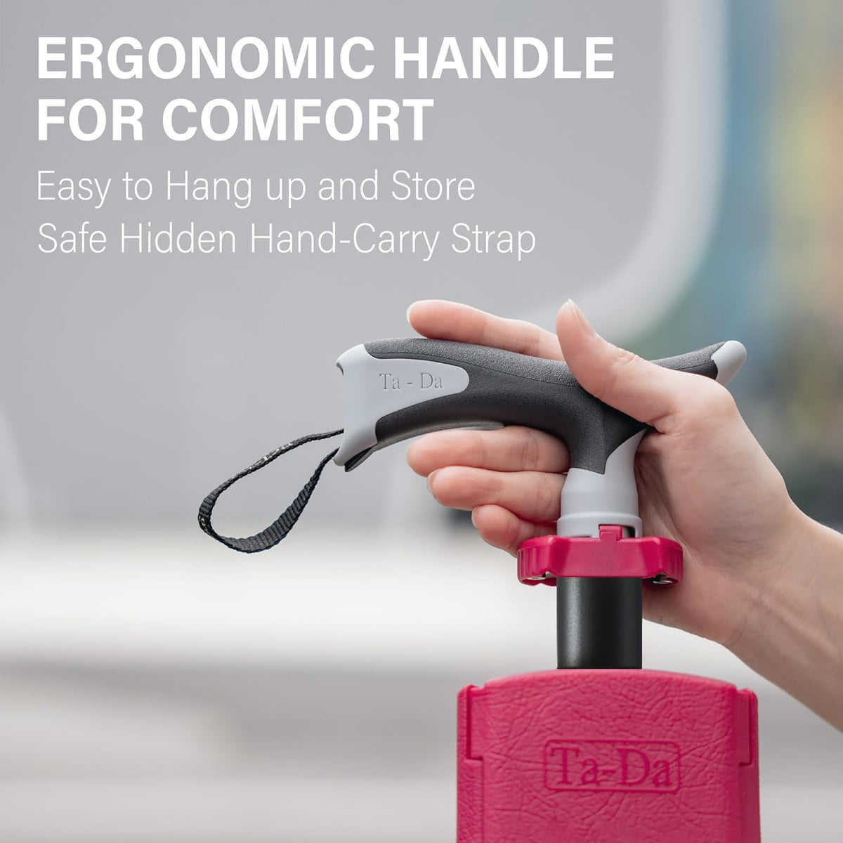 Foldable Trekking Pole with Built-In Seat — Lightweight 12