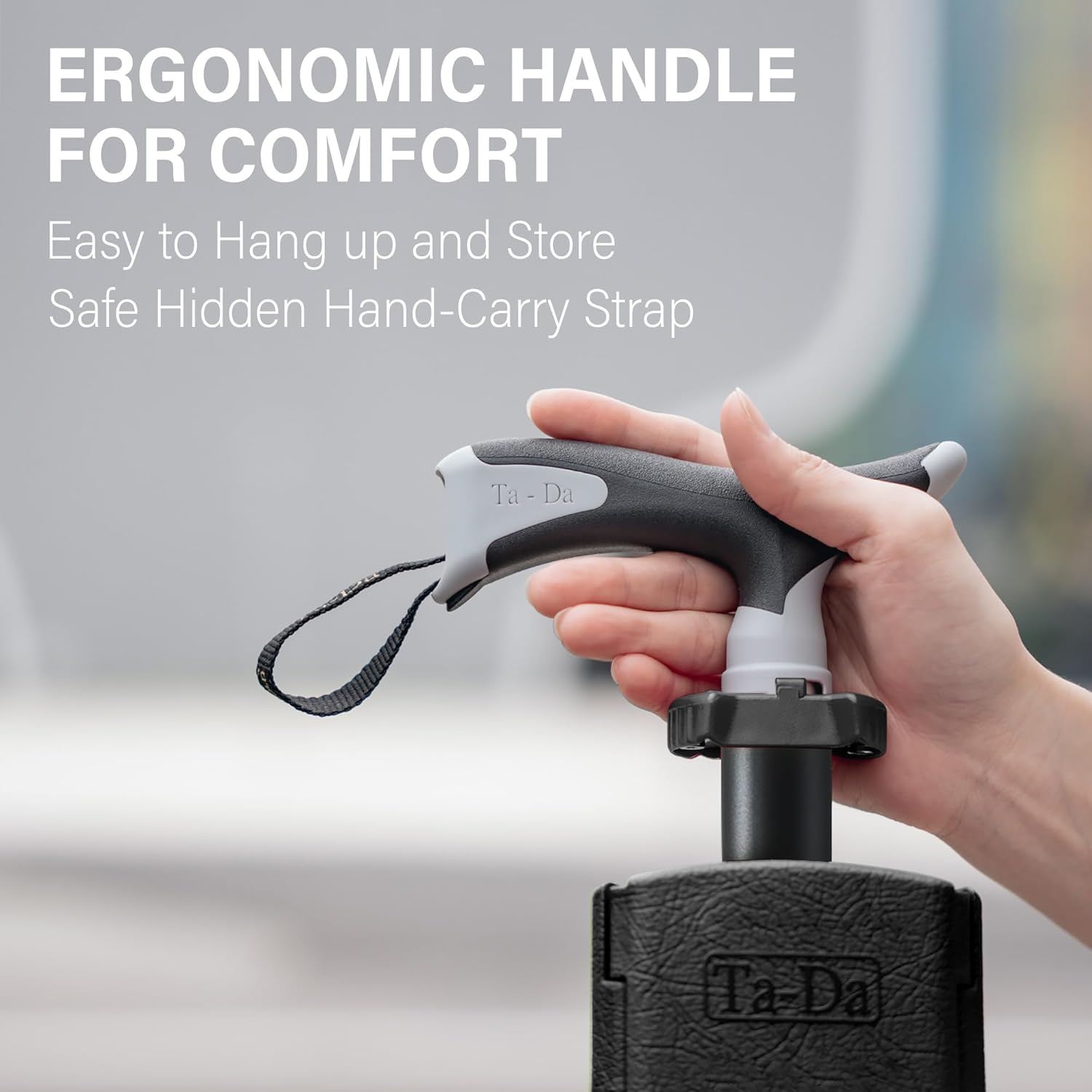 Foldable Trekking Pole with Built-In Seat — Lightweight 6