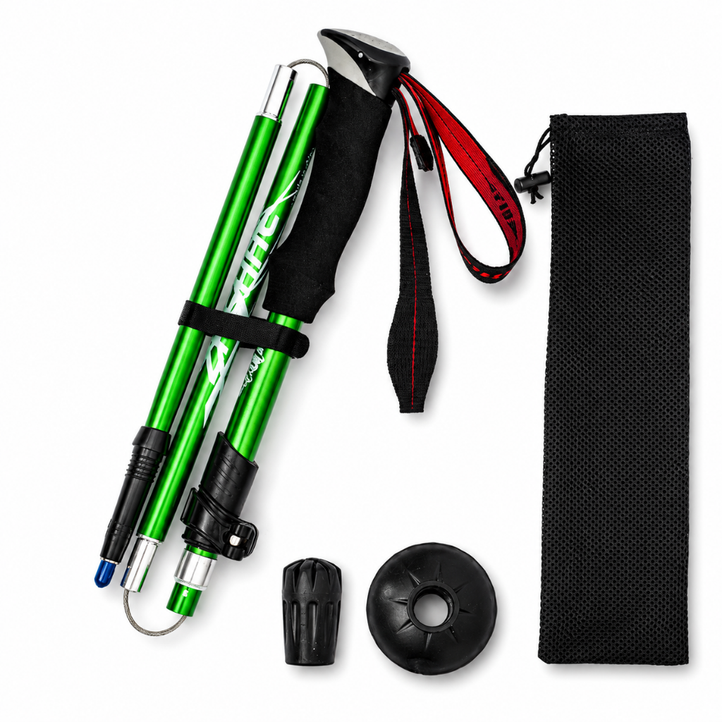 Foldable Trekking Poles — Adjustable Hiking Walking Sticks 5
