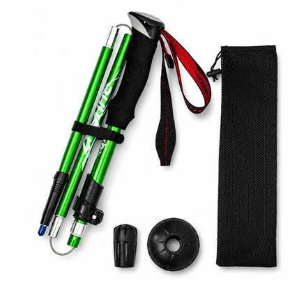Foldable Trekking Poles — Adjustable Hiking Walking Sticks 5