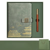 15018-A5-Green Matcha (set notebook 2 pieces + pen)