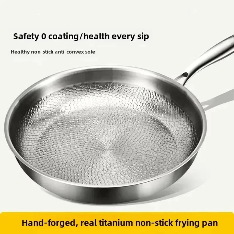 FORGEON Titanium Hammered Non-Stick Pan — Induction Ready 4