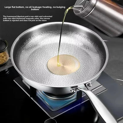 FORGEON Titanium Hammered Non-Stick Pan — Induction Ready 6