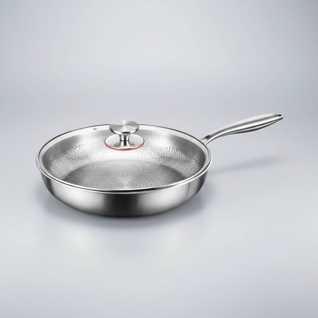 FORGEON Titanium Hammered Non-Stick Pan — Induction Ready 8
