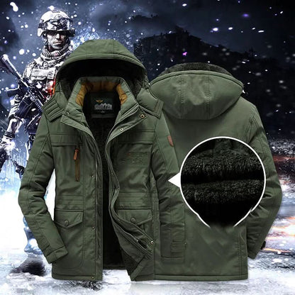 FrostGuard Padded Parka — Windproof Winter Jacket with Hood 2