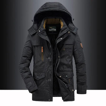 FrostGuard Padded Parka — Windproof Winter Jacket with Hood 3