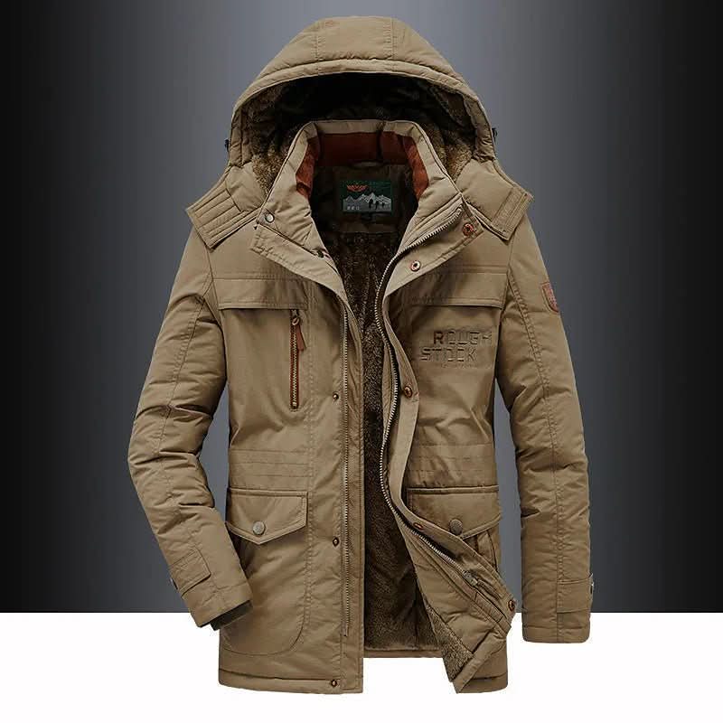 FrostGuard Padded Parka — Windproof Winter Jacket with Hood 4