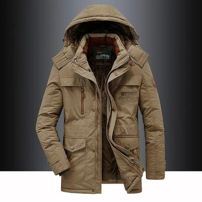 FrostGuard Padded Parka — Windproof Winter Jacket with Hood 4