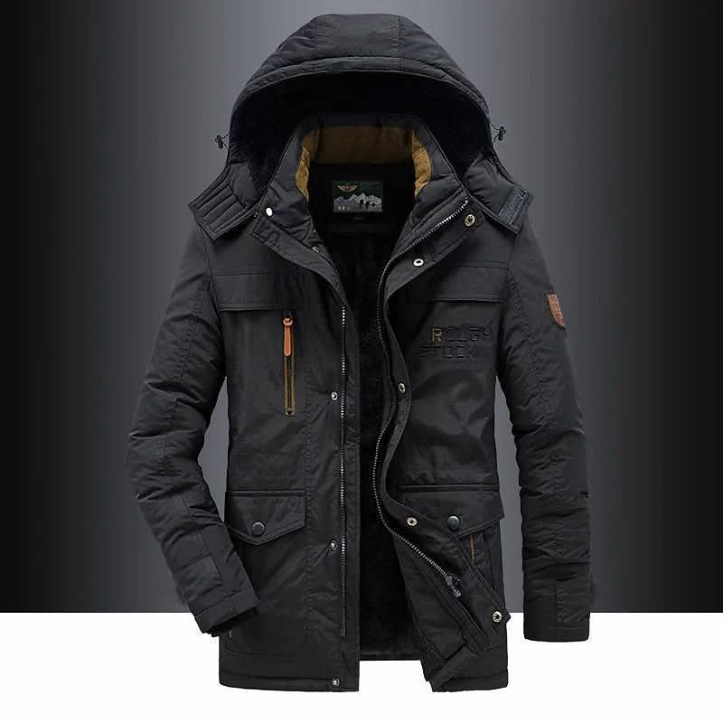 FrostGuard Padded Parka — Windproof Winter Jacket with Hood 6